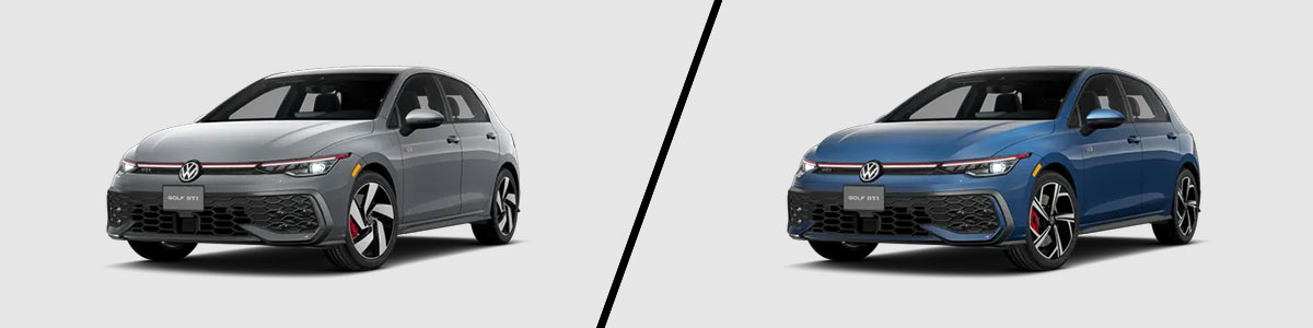 2025 Volkswagen Golf GTI S vs SE