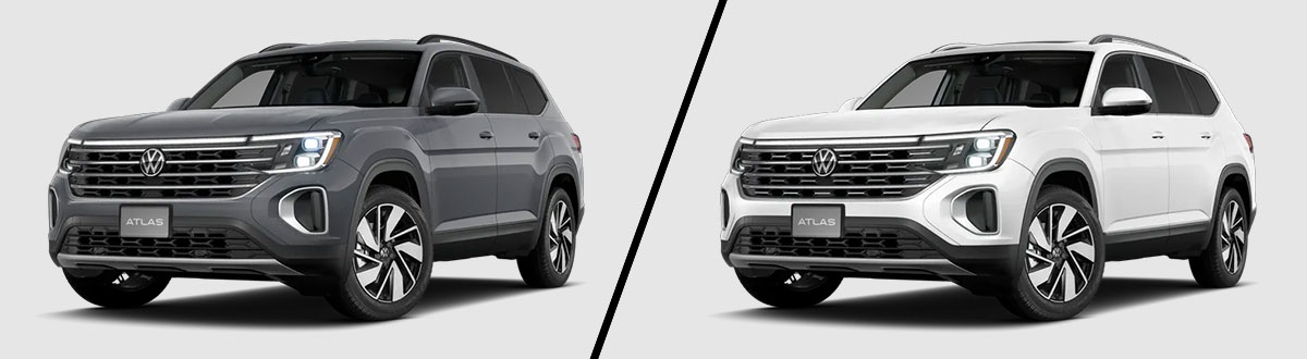 2025 Volkswagen Atlas SE vs 2025 Volkswagen Atlas SEL