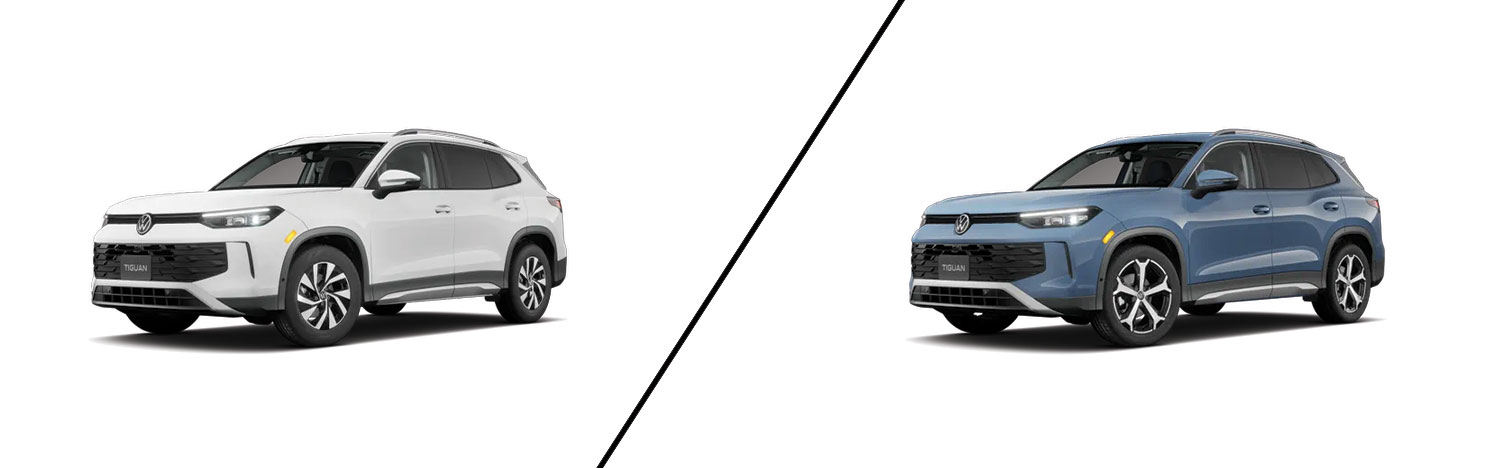 2026 Volkswagen Tiguan S vs SE trim levels