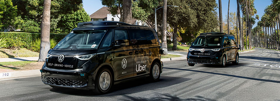 Image: Volkswagen and Uber Partner To Deploy Autonomous ID. Buzz Vehicles